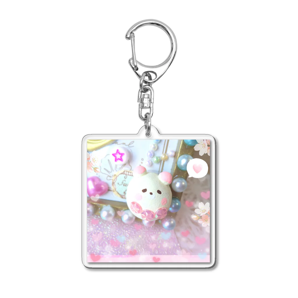 🐅ailove🥰💞🧁のちゅーまる♡ Acrylic Key Chain