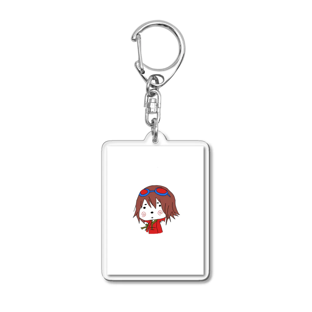 boyaとユカイな仲間タチのboyaくんアクリルキー(ホワイト) Acrylic Key Chain