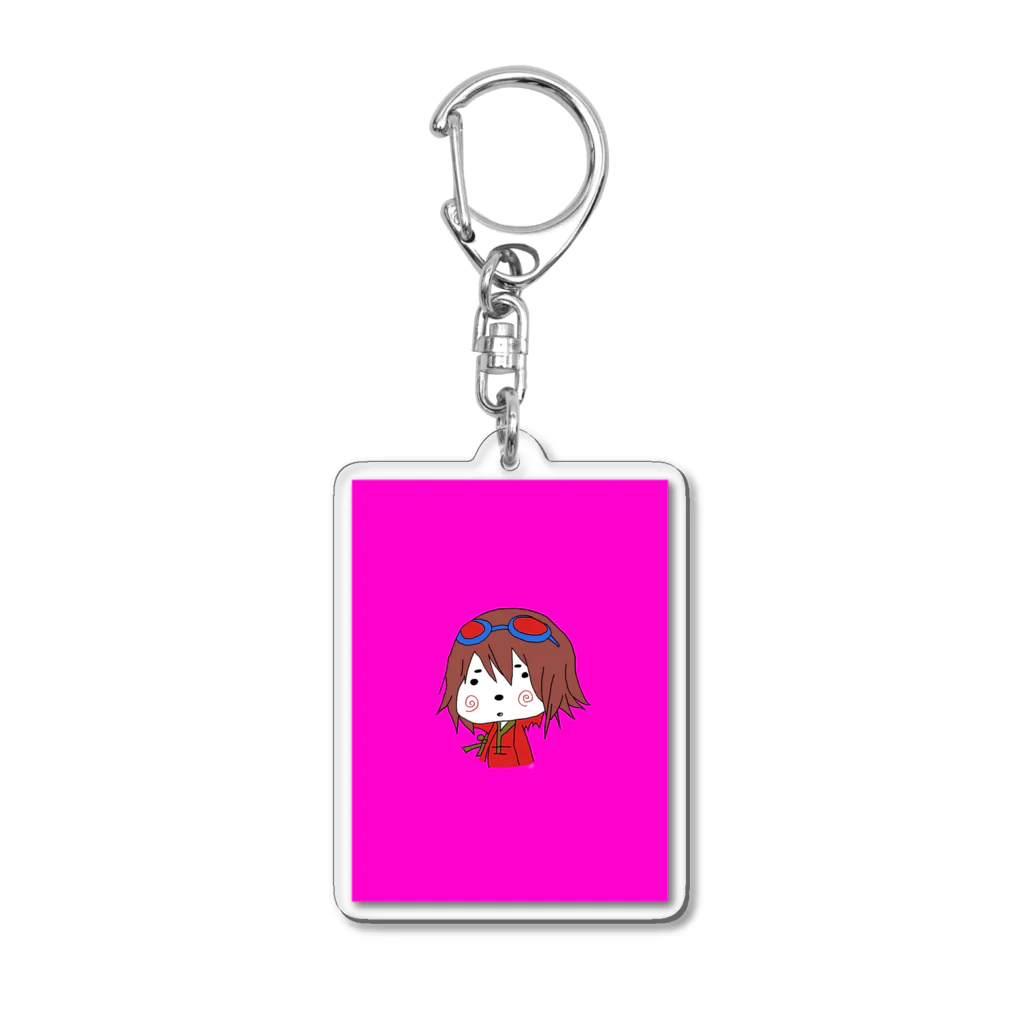 boyaとユカイな仲間タチのboyaくんアクリルキー(ピンク) Acrylic Key Chain