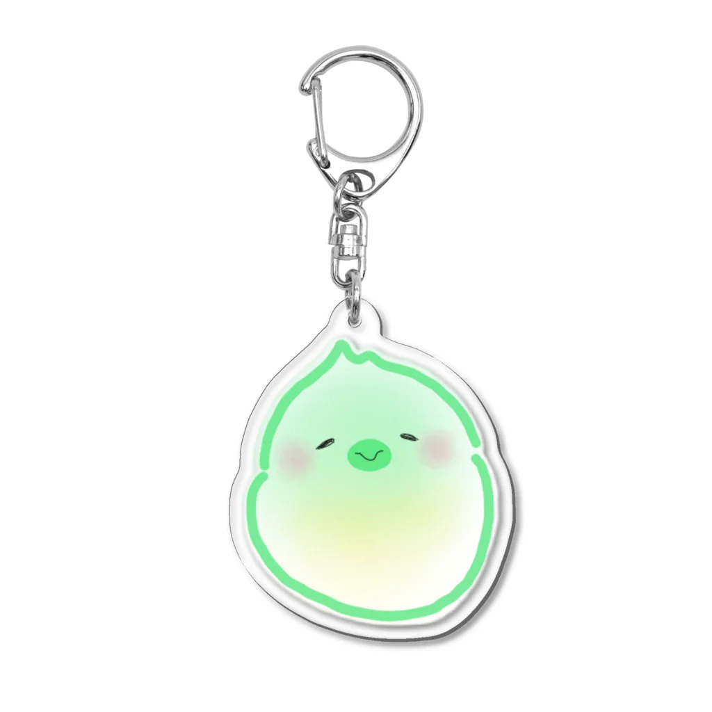 バヴみき / BAVUMIKIのぽわぽわホケキヨ Acrylic Key Chain