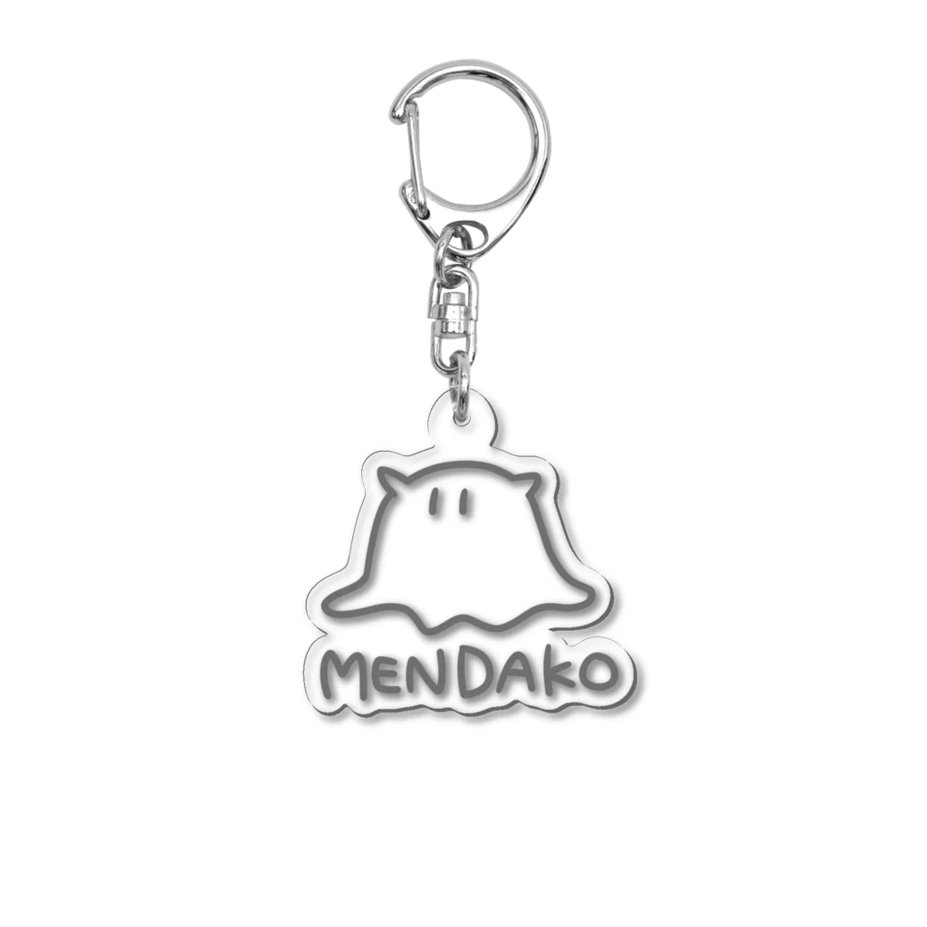 千月らじおのよるにっきのMENDAKO Acrylic Key Chain