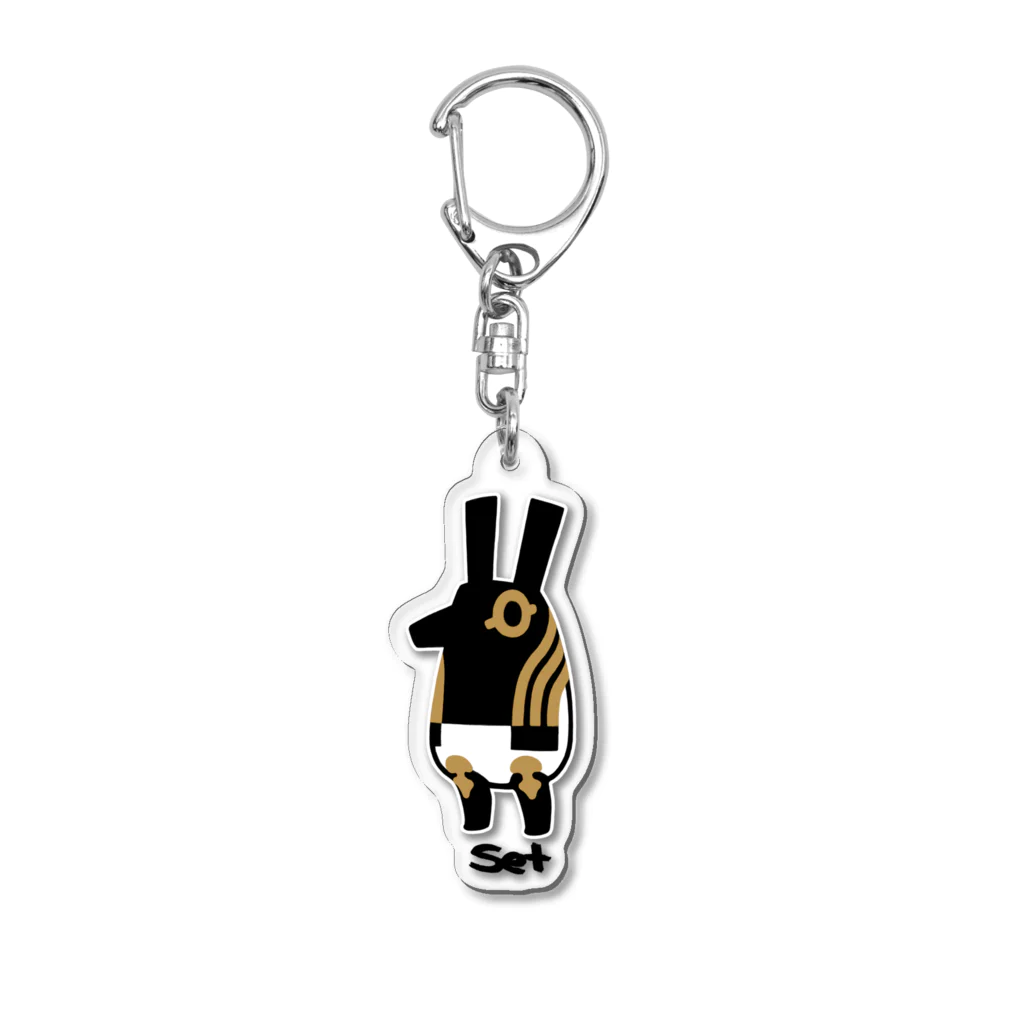 yukaのとーとつにエジプト神　セト Acrylic Key Chain