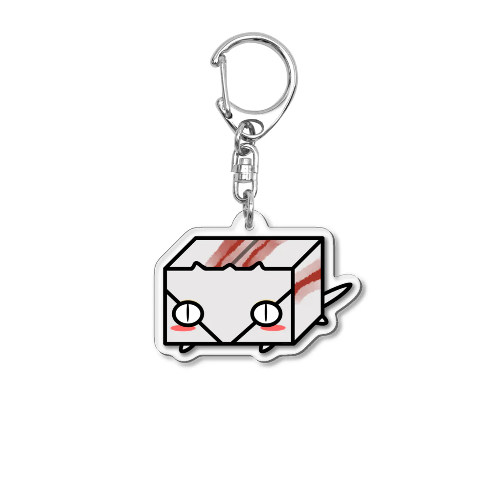 ハコヤモリのガーゴイルゲッコー🦎 ハコヤモリ No.06 Acrylic Key Chain