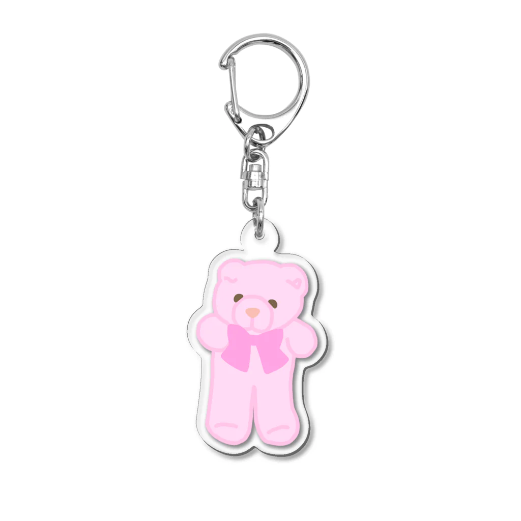 (:˒ꇤ[桃饅頭🎀]のドルトン(イラスト) Acrylic Key Chain