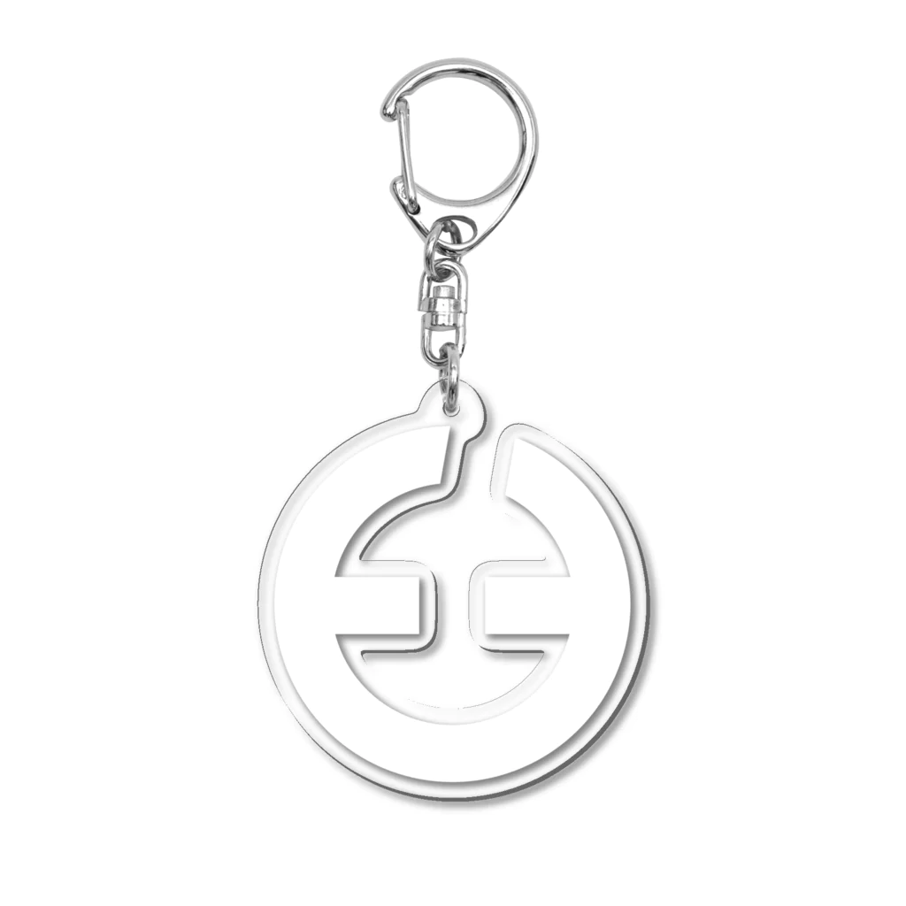 臼井鳳九の臼白 Acrylic Key Chain