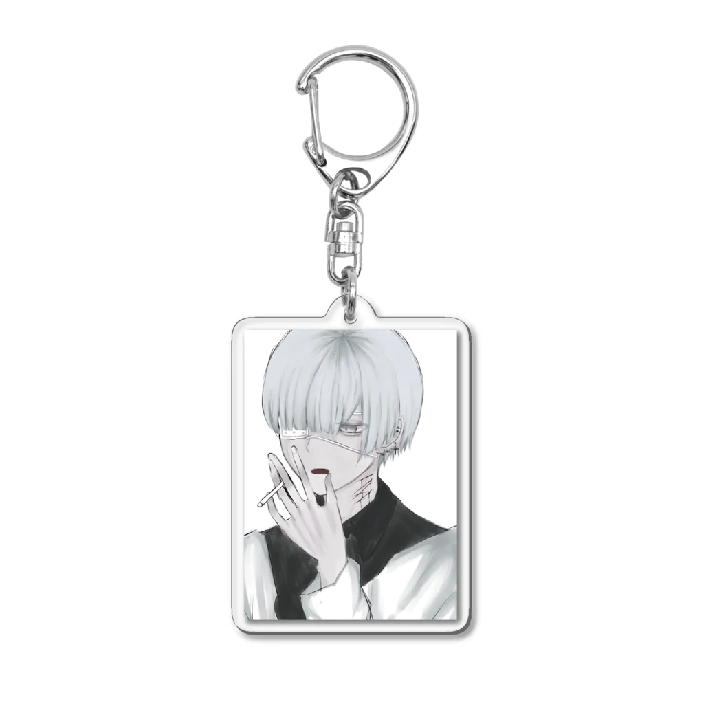 門田ﾀﾞｸのここあ Acrylic Key Chain