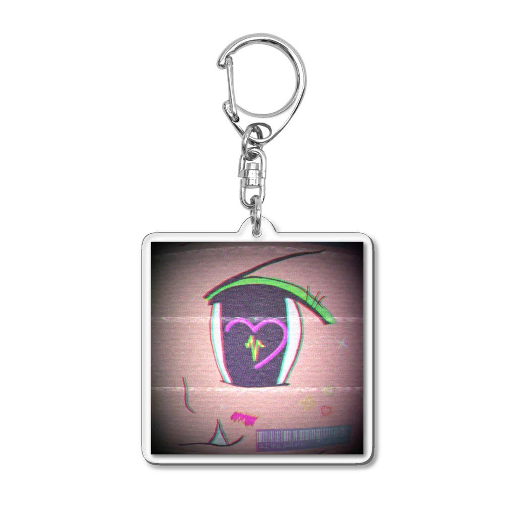 Caf'EmodeのFuture Girl 03 Acrylic Key Chain