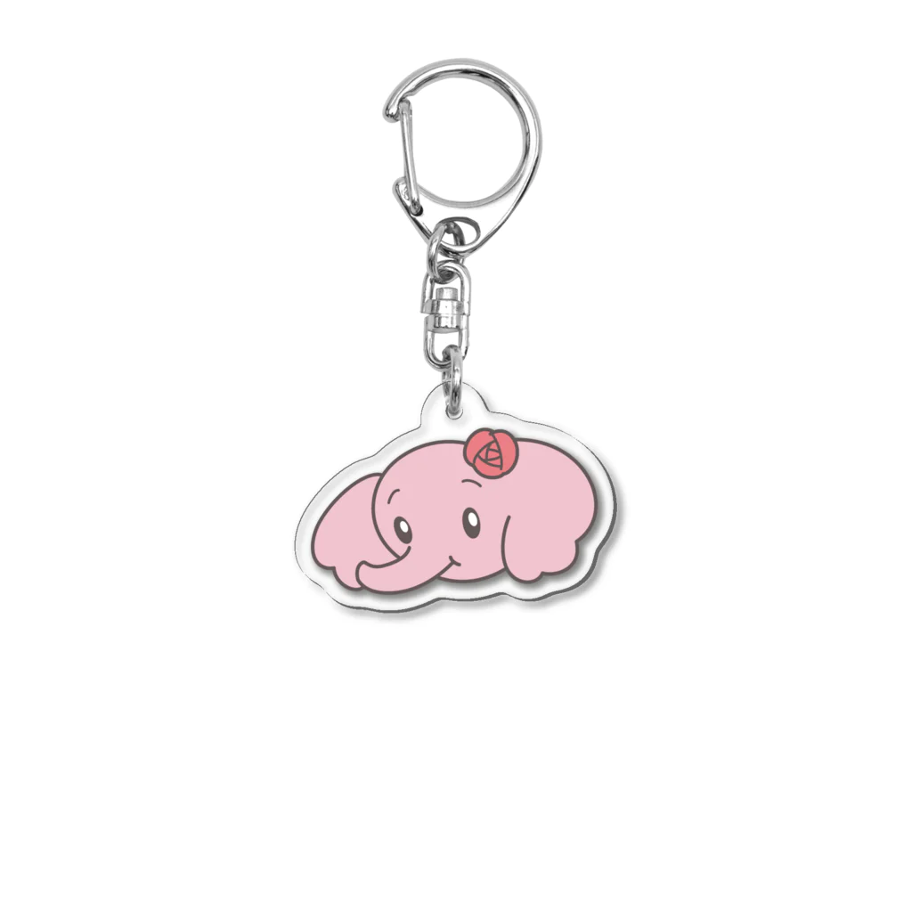 そぼろのぱおみんバラ Acrylic Key Chain