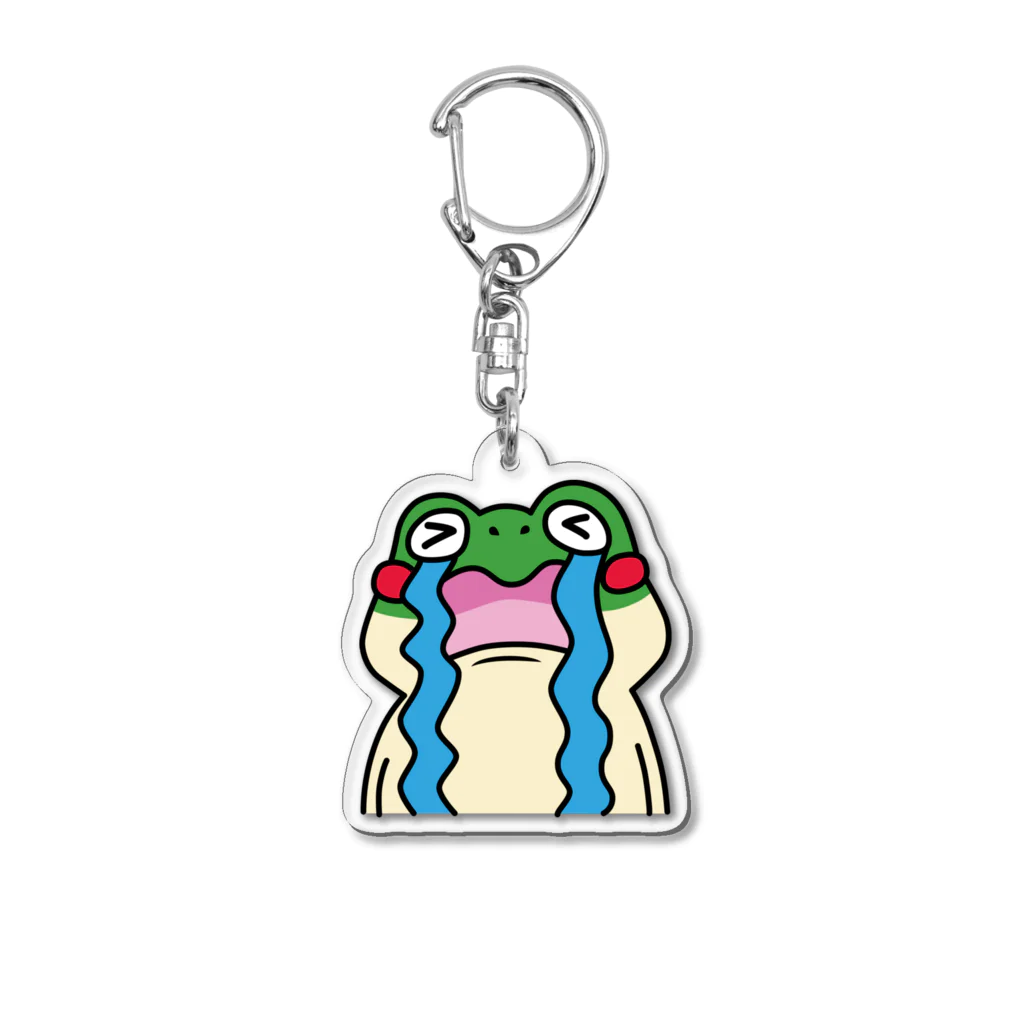 にあしもん　ピコくん店のピコくんぎゃんなき！ Acrylic Key Chain