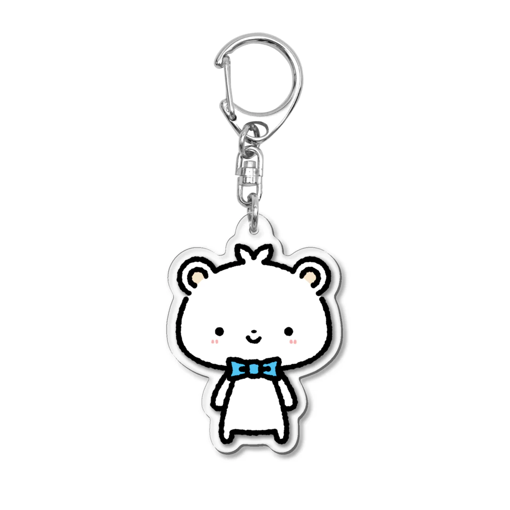 ざっきーの白くまピース🐻 Acrylic Key Chain