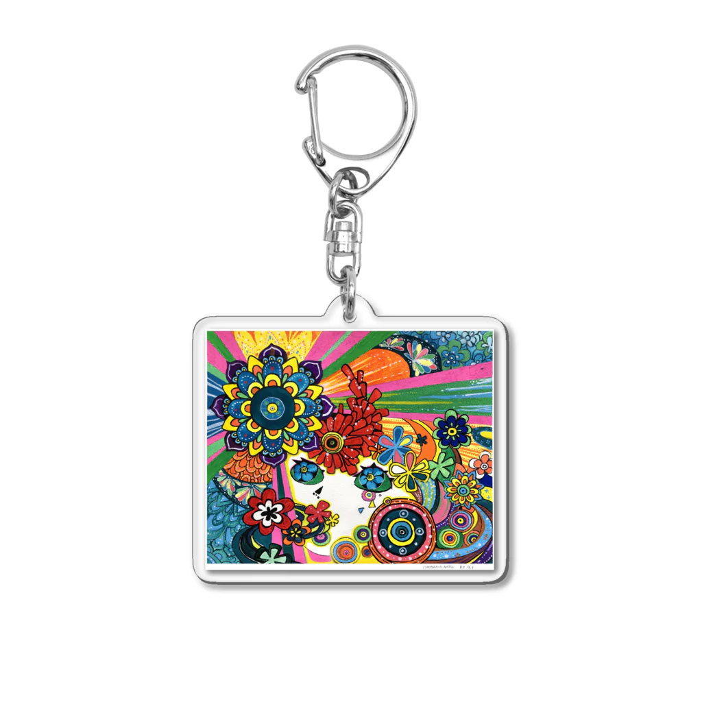 イシヤマナツ【natip】のTROPICARIGHT Acrylic Key Chain