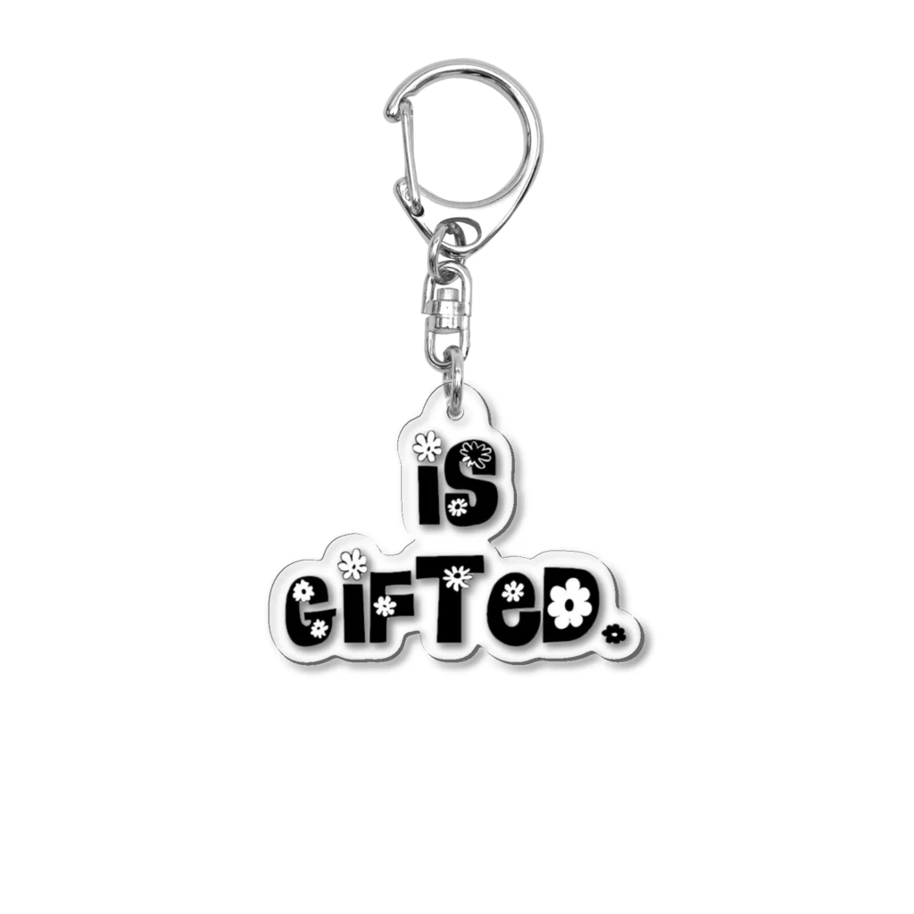 is Gifted.のis Gifted. Acrylic Key Chain