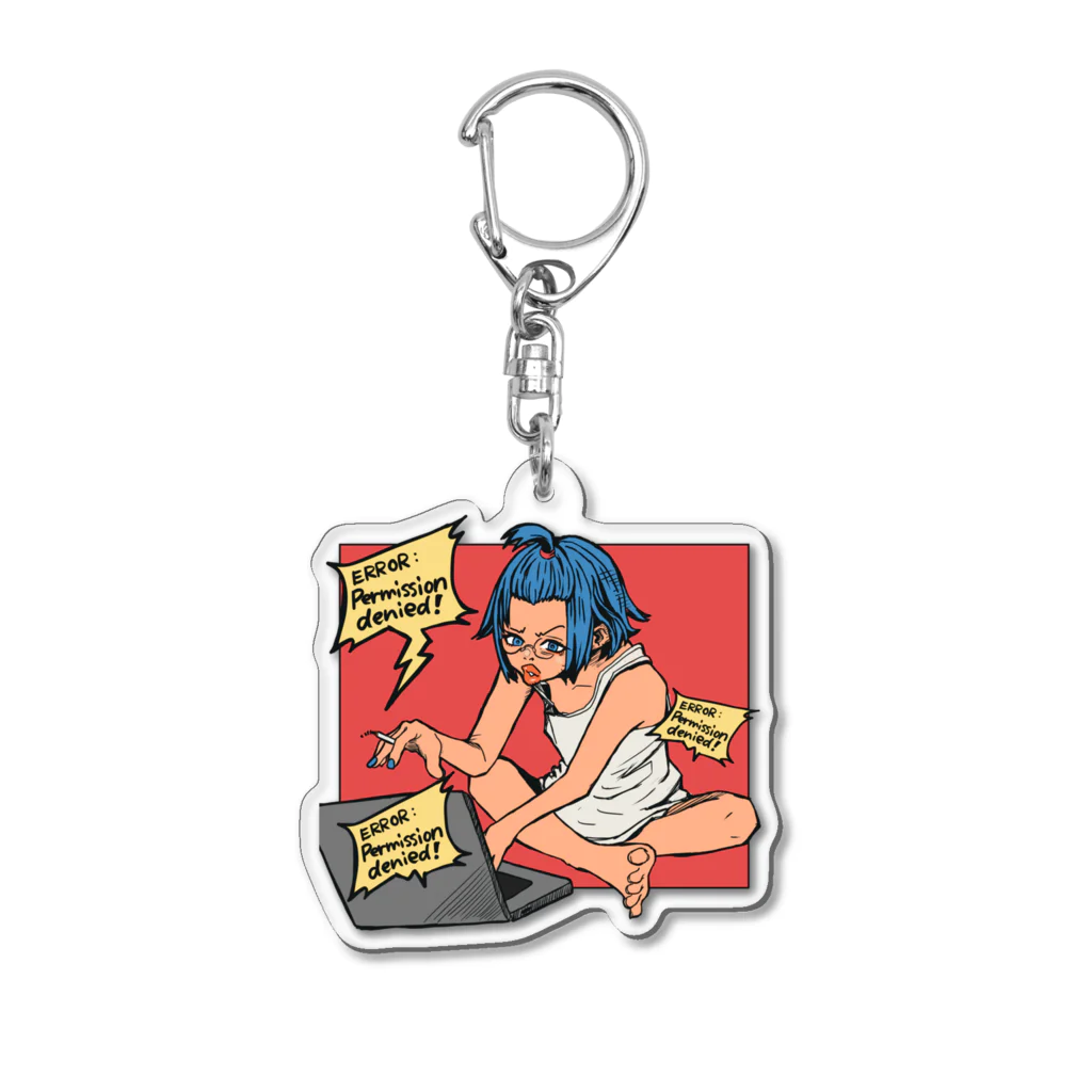 bunbunbububunのcorder girl2 Acrylic Key Chain