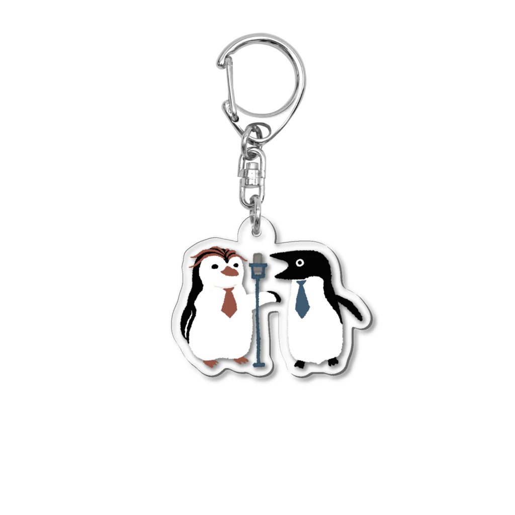 ささきまゆの大阪まんざいペンギン Acrylic Key Chain