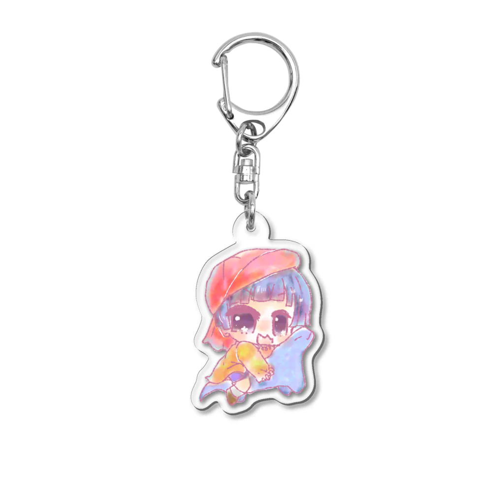 詩音乃の園児ちゃん男の子(いおりくん) Acrylic Key Chain