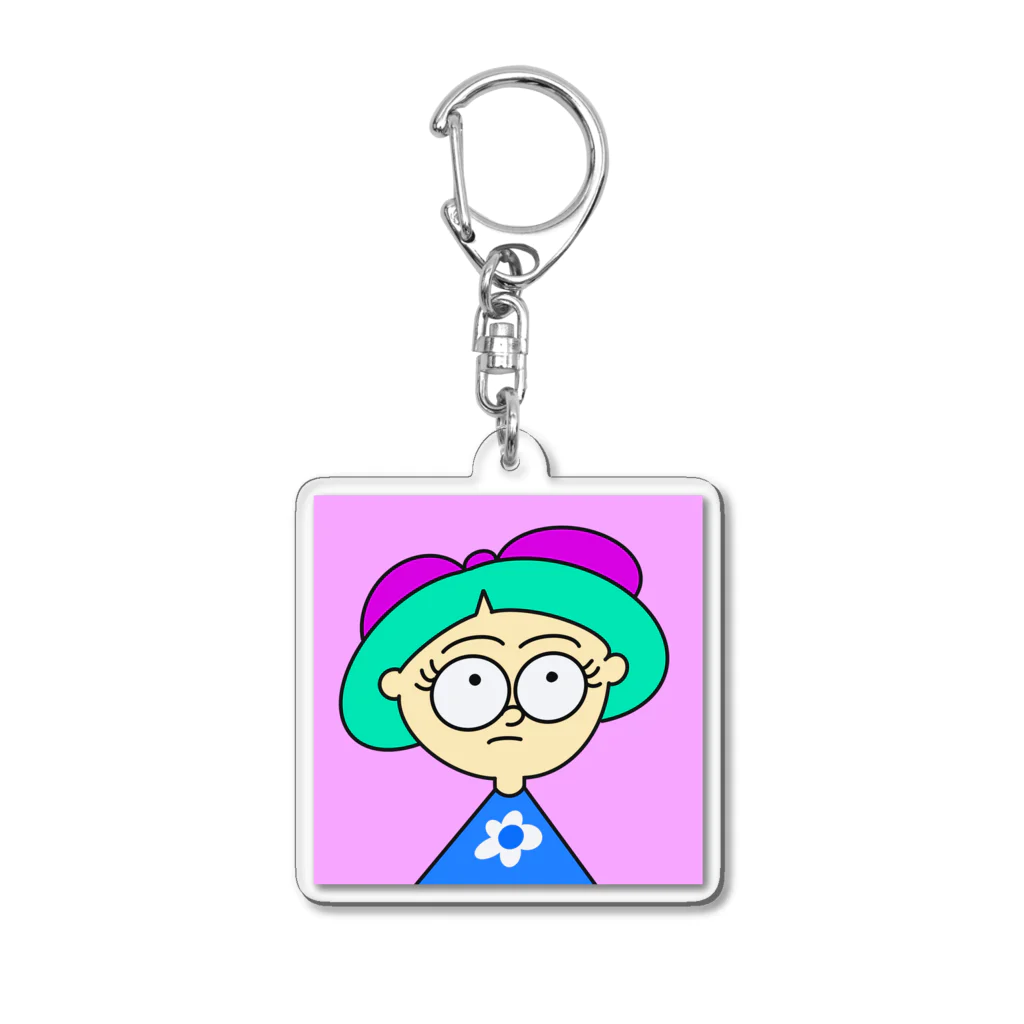 ﾐﾗｲﾁｬﾝﾌﾟﾗﾈｯﾄ🌎🚀のユキ Acrylic Key Chain