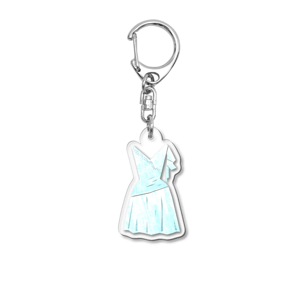 tiaraballetartの海と真珠 Acrylic Key Chain