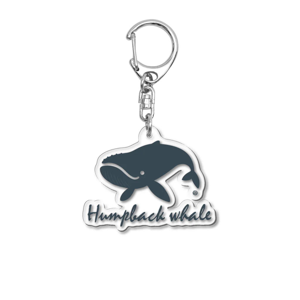 Atelier Pomme verte のHumpback whale22 Acrylic Key Chain