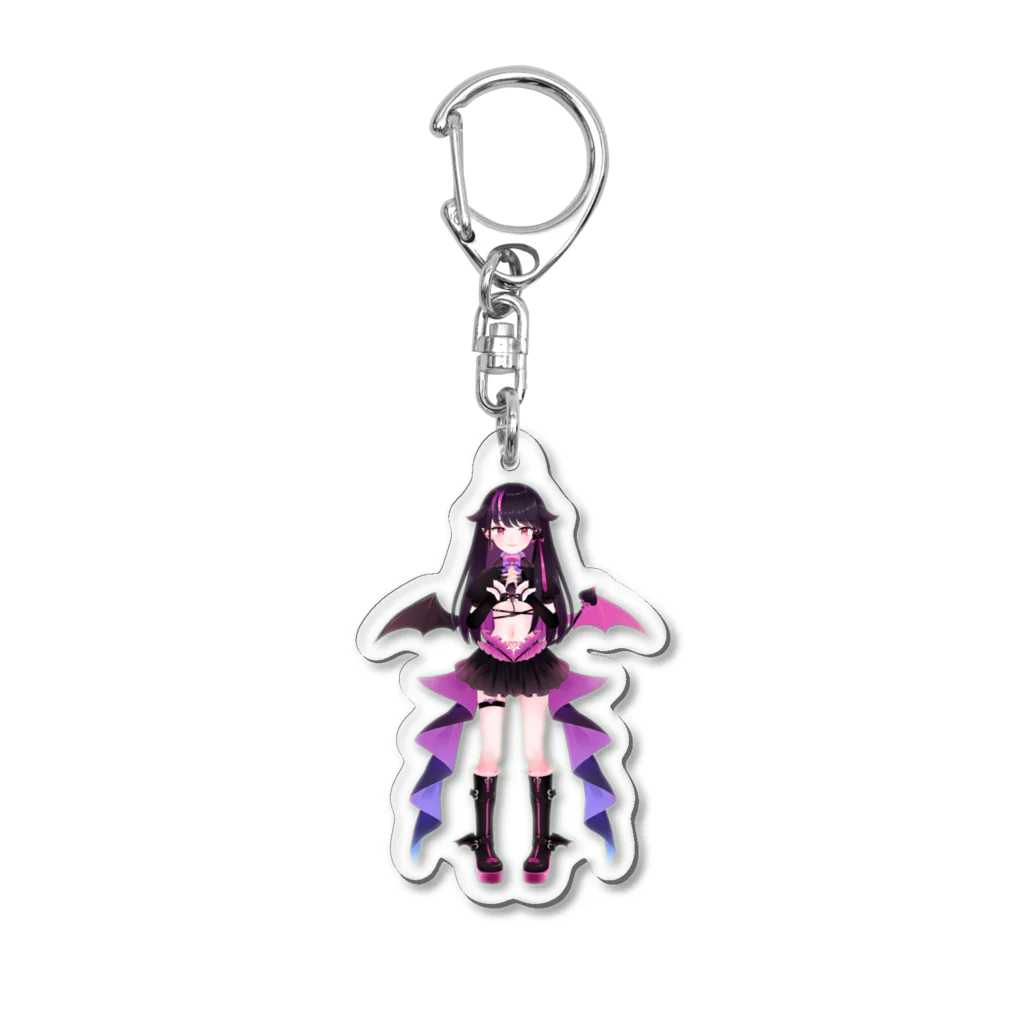 ころちゃ🦇💗@新人Vtuberのお歌が好きなころちゃん Acrylic Key Chain