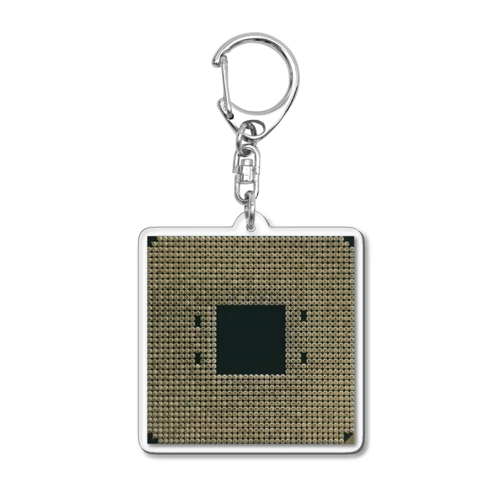 11110111111のCPU Acrylic Key Chain