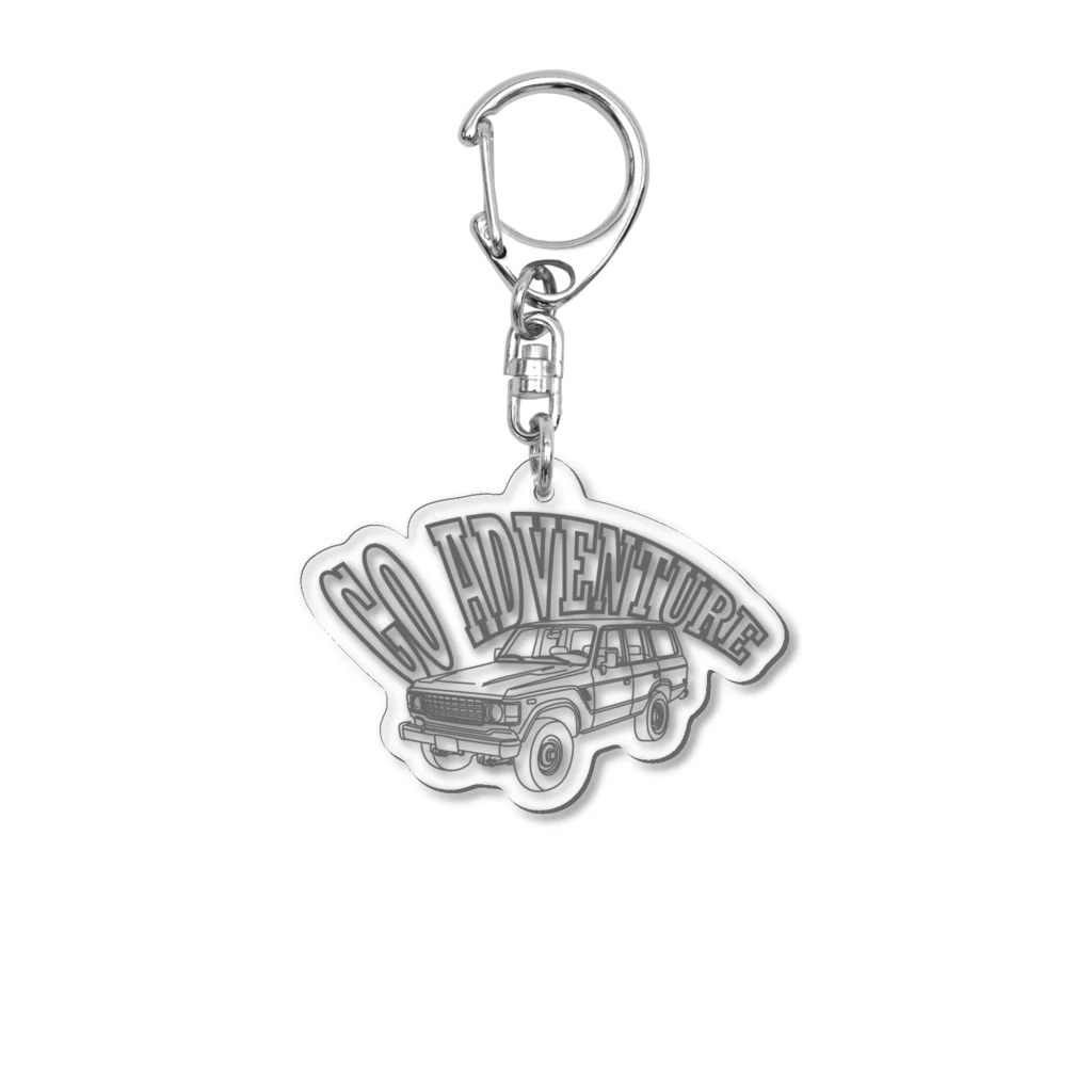 Atco.のGO　Adventure Acrylic Key Chain