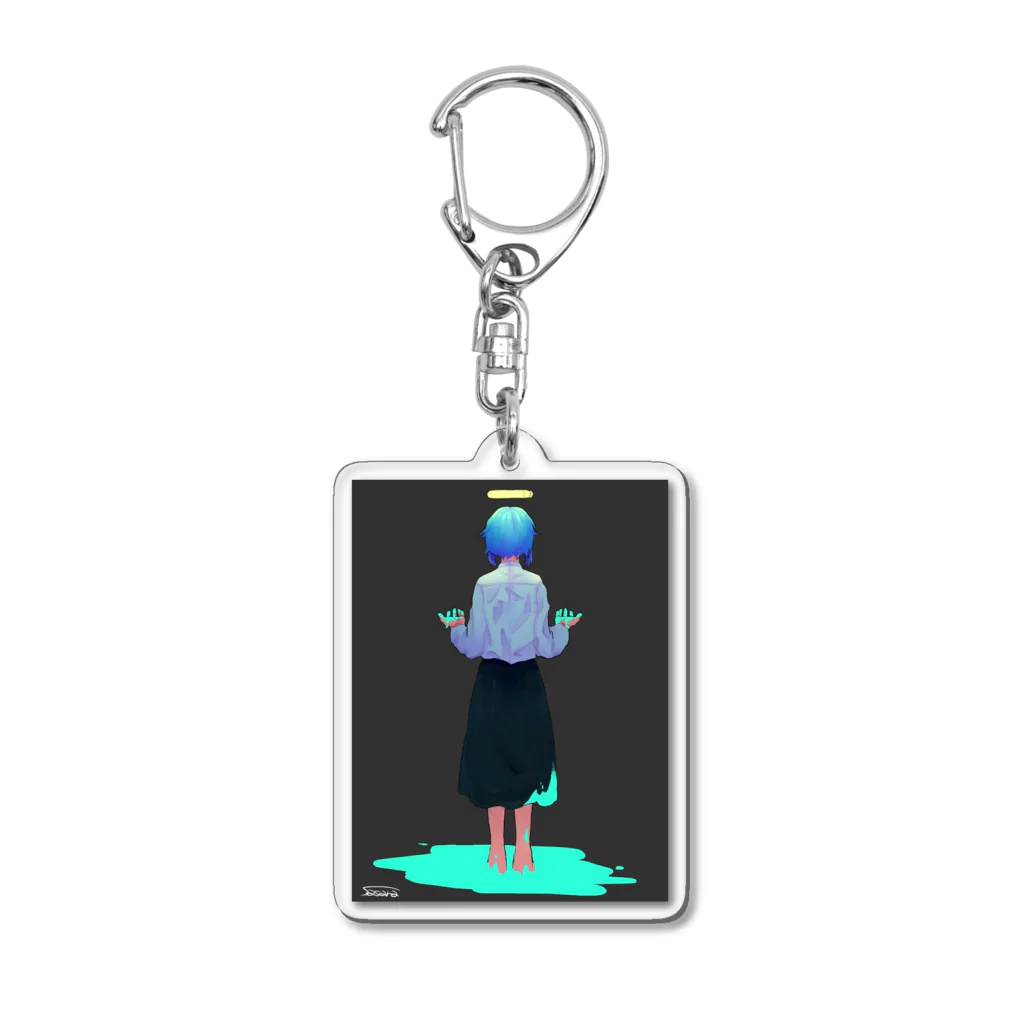 天使の輪の殺めた Acrylic Key Chain