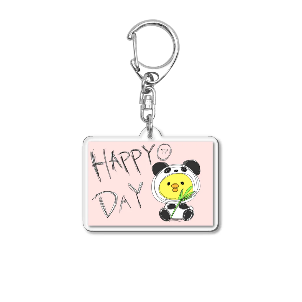 singer-Oonosayo-shopのHappiyo Acrylic Key Chain