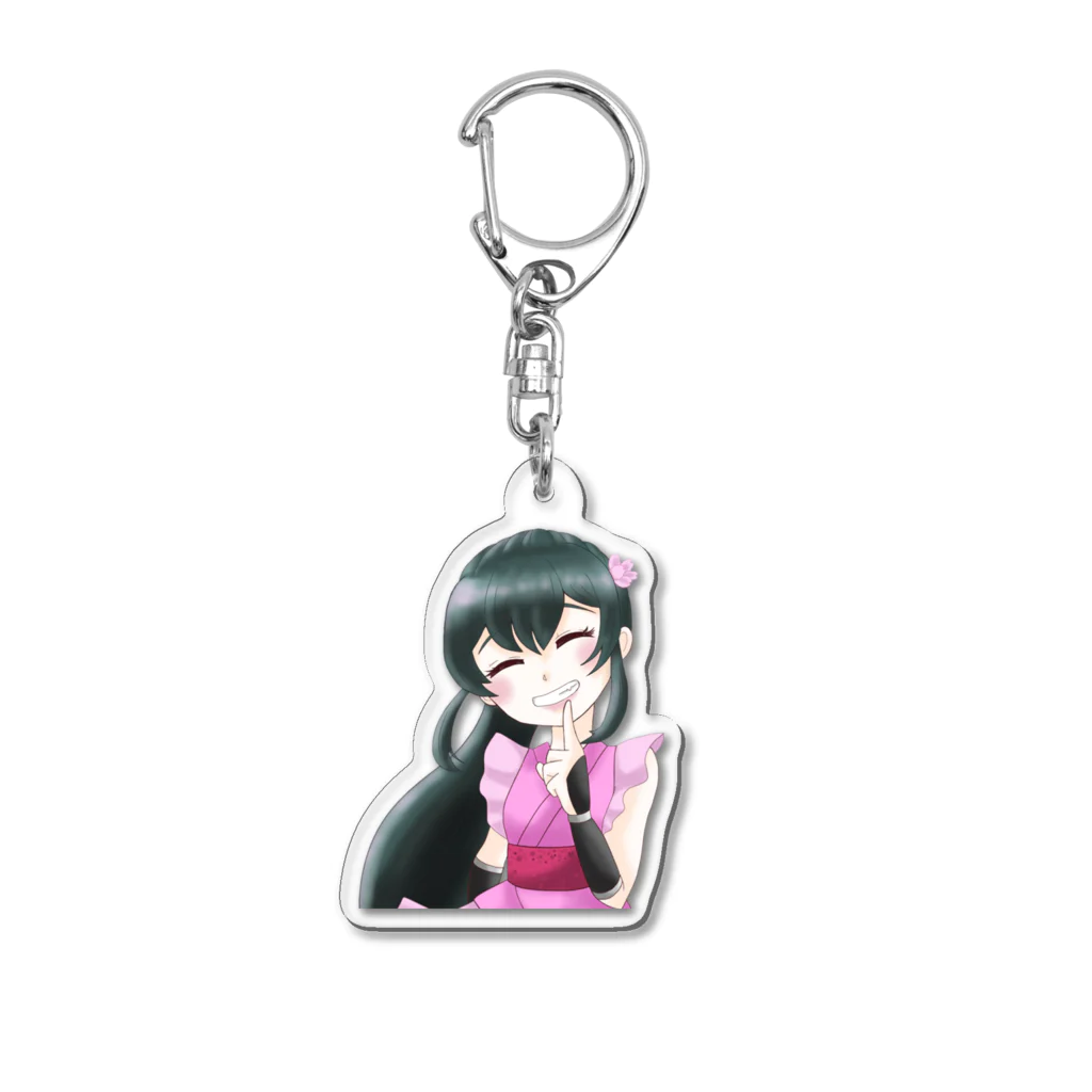 宮都 桜子🌸🏯の宮都桜子1周年記念 Acrylic Key Chain