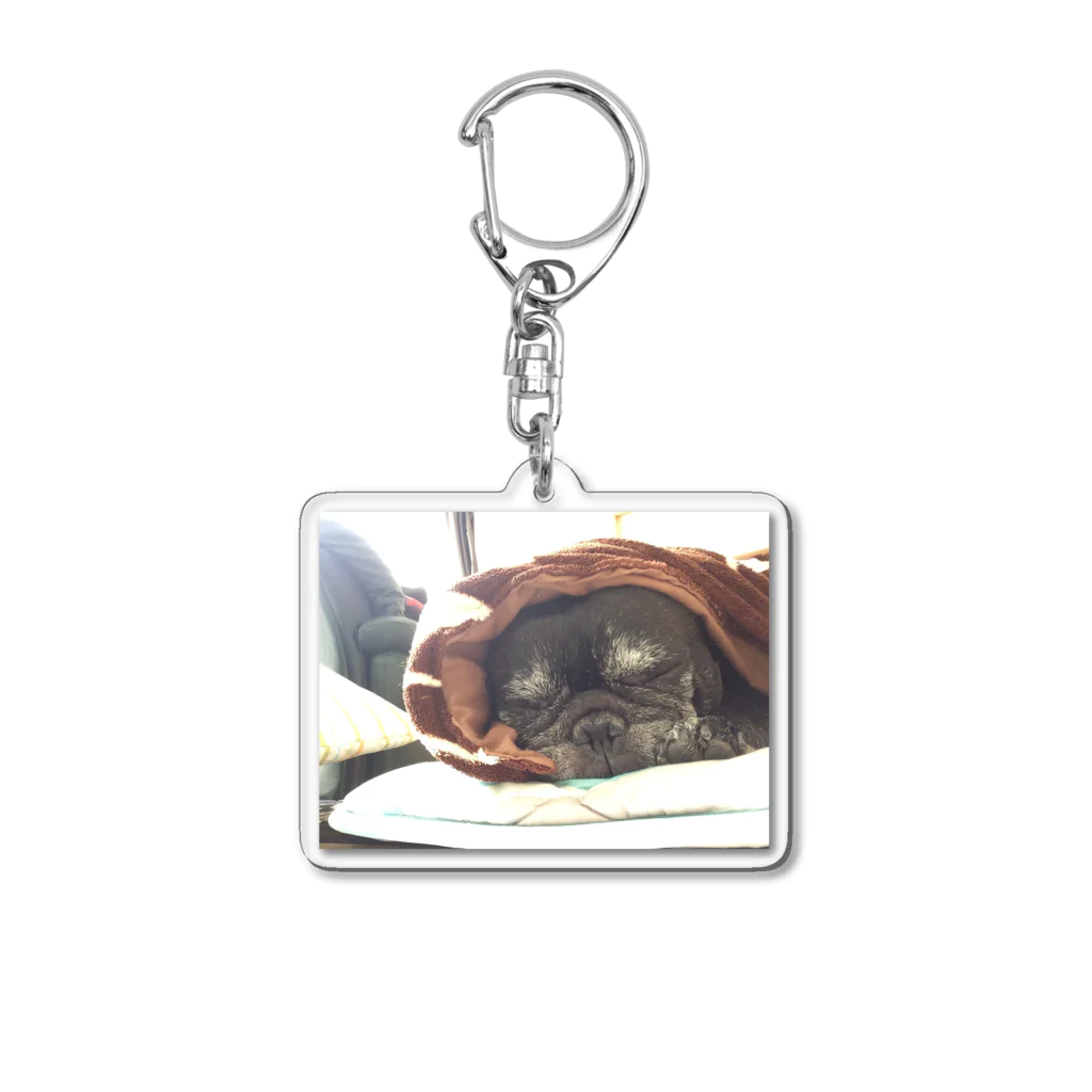 ぶーぶーふぁくとりーのぶーぶくん Acrylic Key Chain