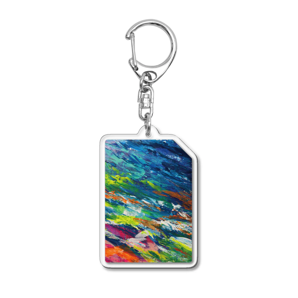 cube-wickの自由空間 Acrylic Key Chain