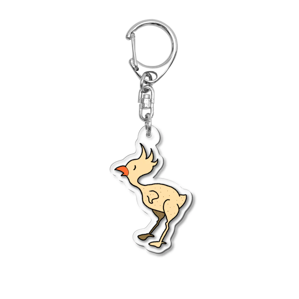 いしきんのなんかへんな鳥 Acrylic Key Chain