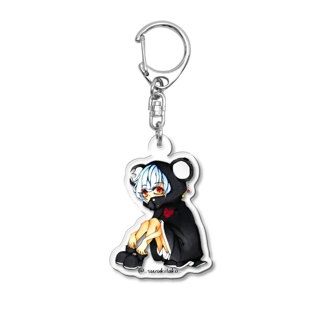 たこさんウィンナーのねずみくん Acrylic Key Chain