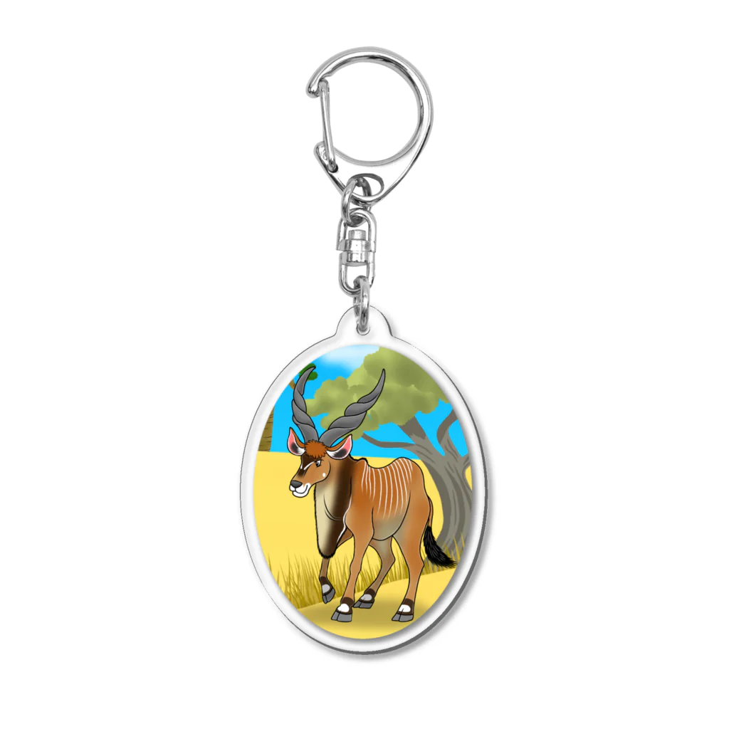 ZOO TYPHOONのジャイアントイランド Acrylic Key Chain