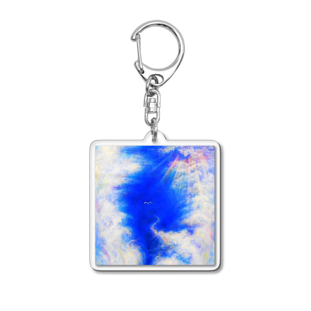 TEZUKUNA-Kの青空の向こうへ2022-小 Acrylic Key Chain