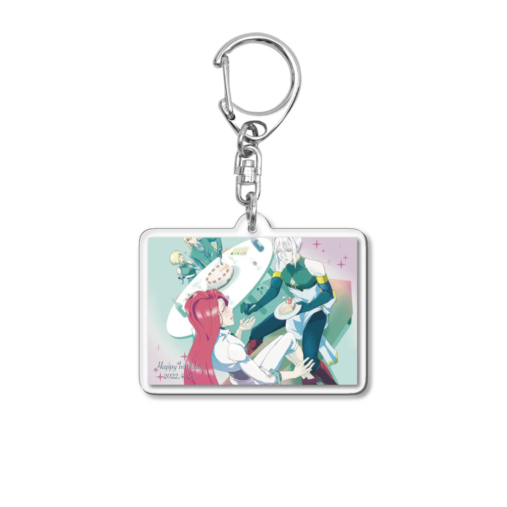 RYATTOの生誕記念　ミコト　サン Acrylic Key Chain