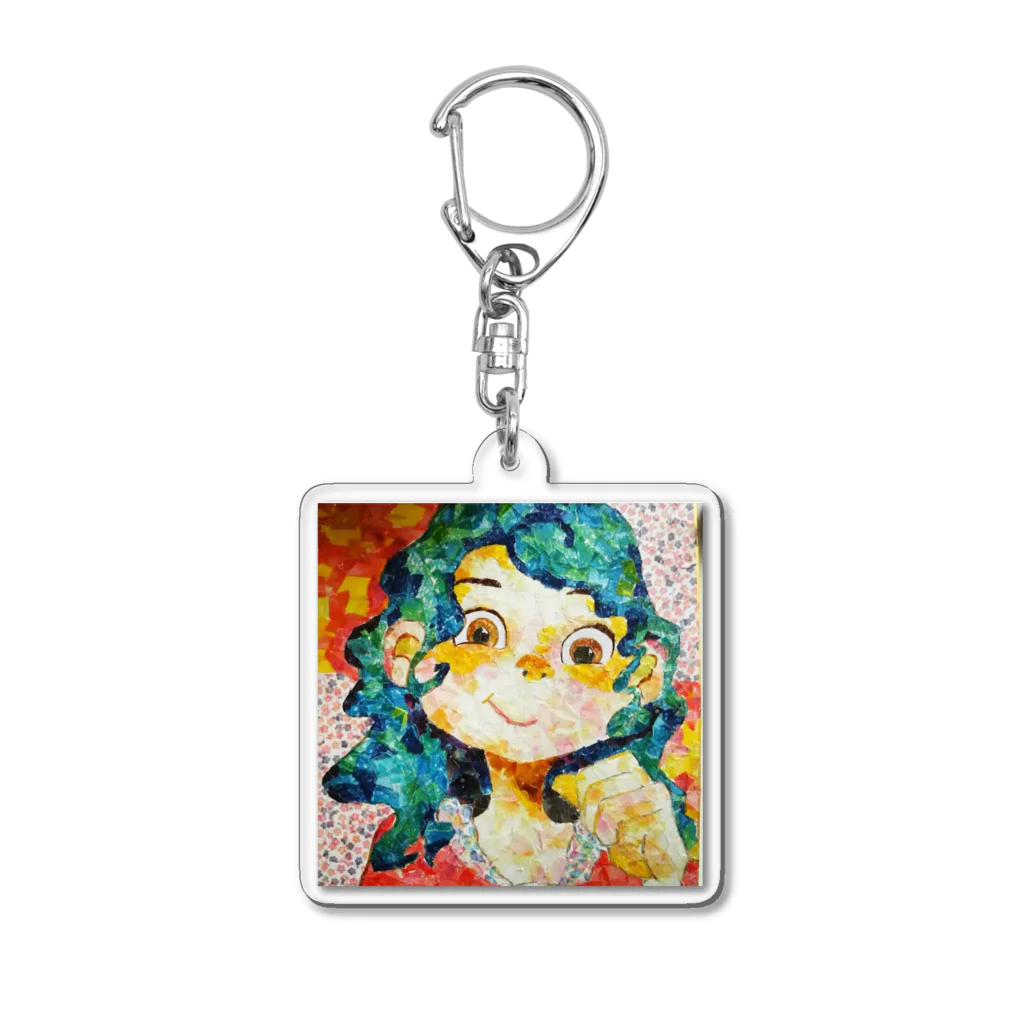 R!KAのGood-girl  Acrylic Key Chain