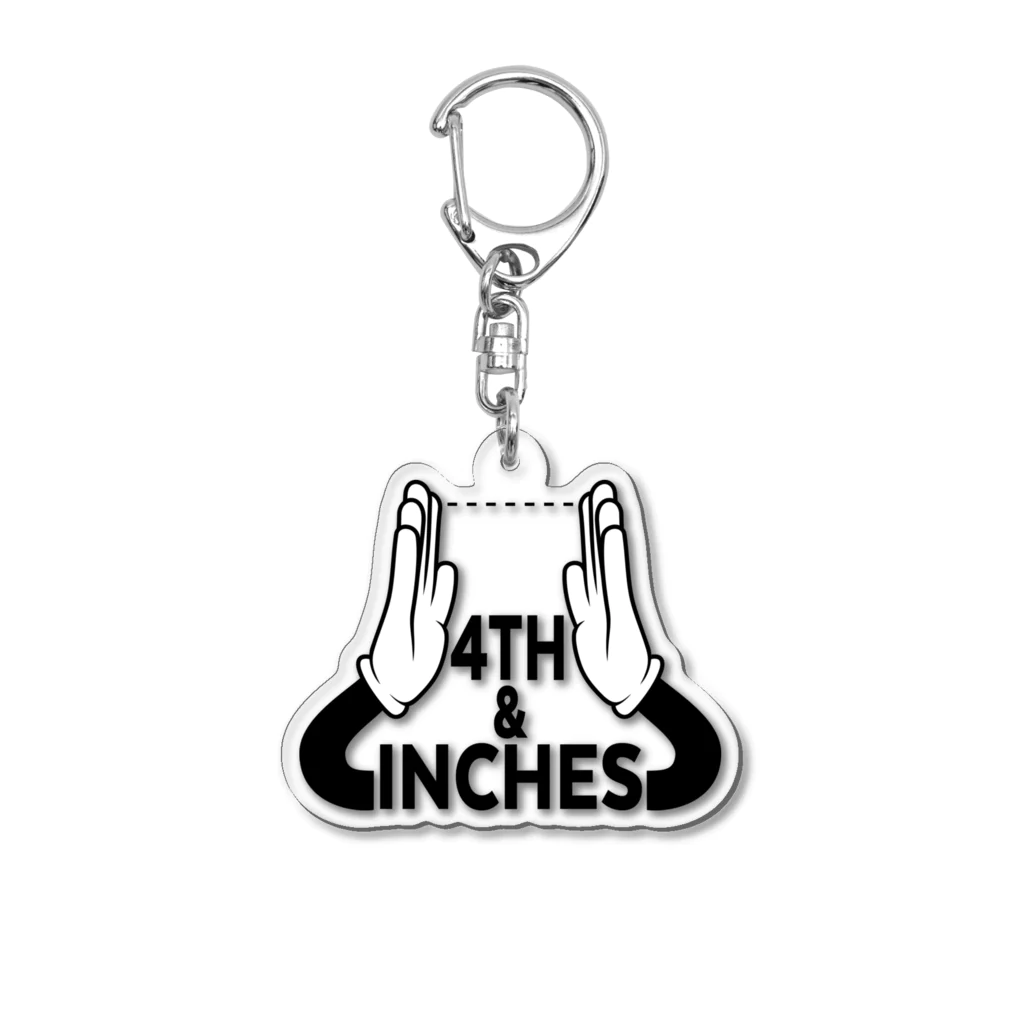 PB.Designsの4TH & INCHES Acrylic Key Chain