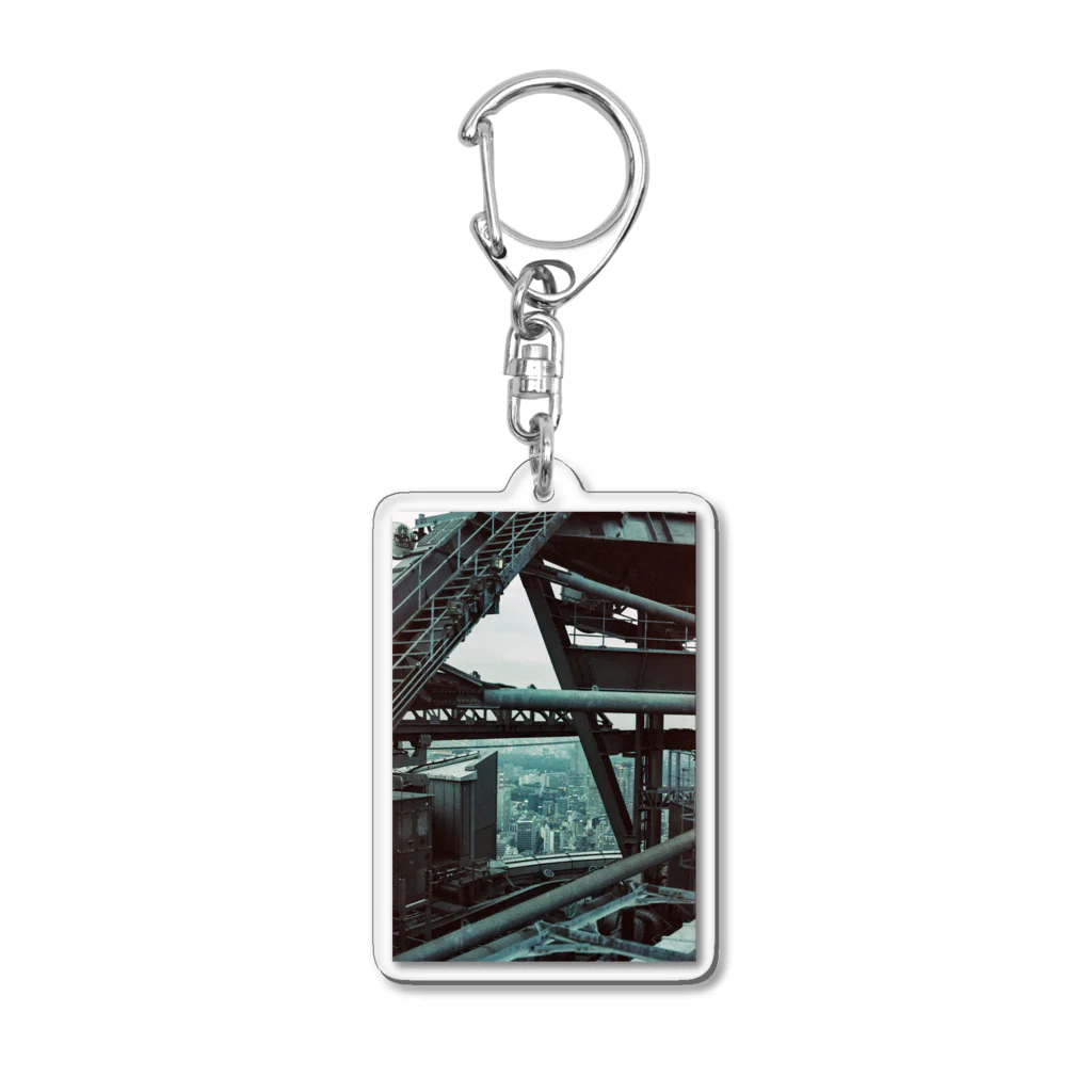 Film × Nostalgia のメトロポリス Acrylic Key Chain