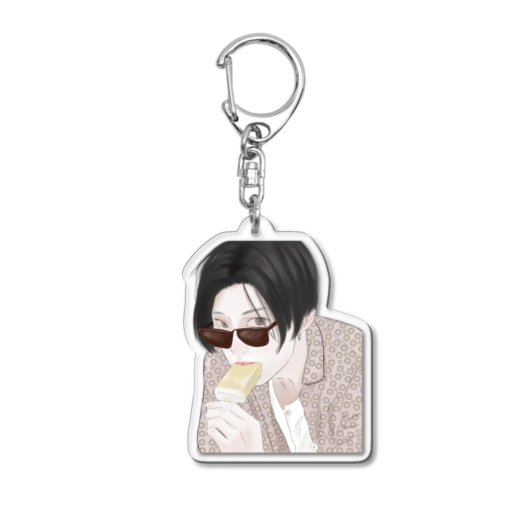 マルボロ店のクール(アイス)な男の子🍦 Acrylic Key Chain