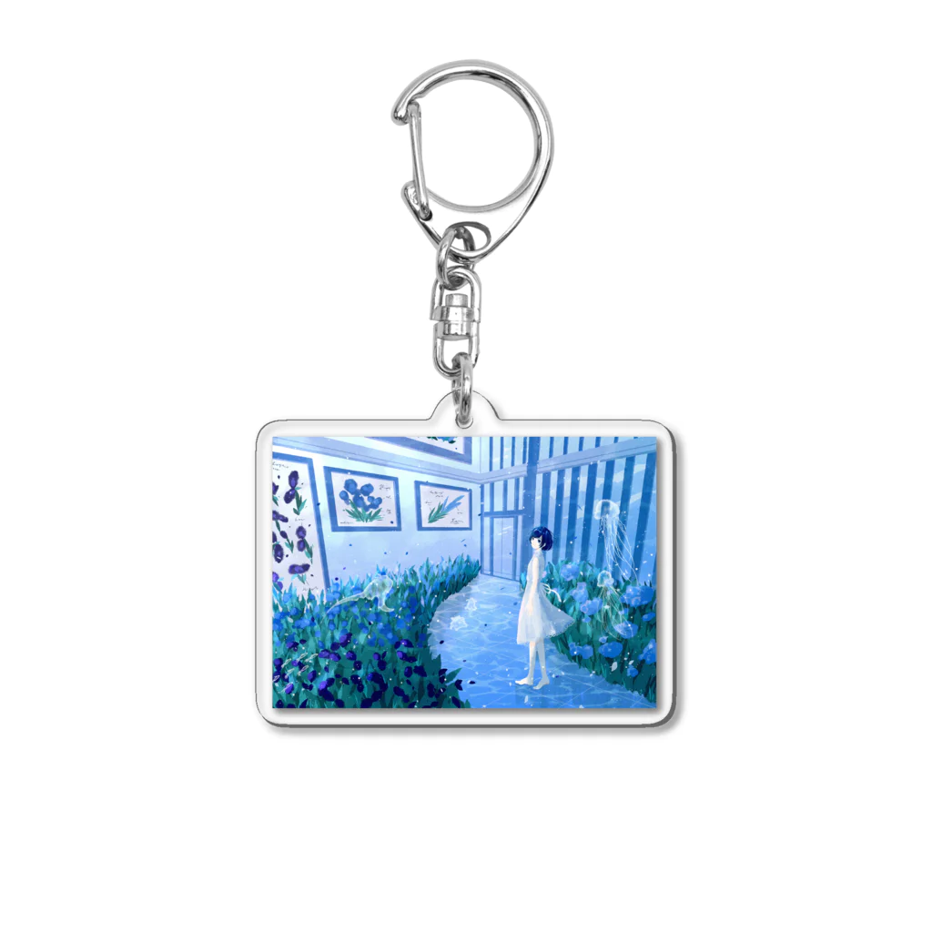 YANAGIMAの水中花壇 Acrylic Key Chain