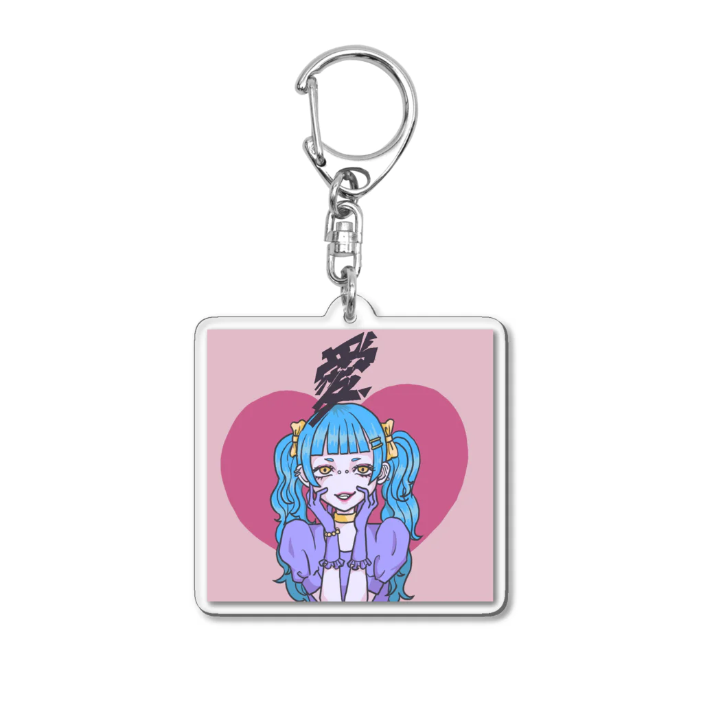 やこたろさんのメンヘラちゃん Acrylic Key Chain