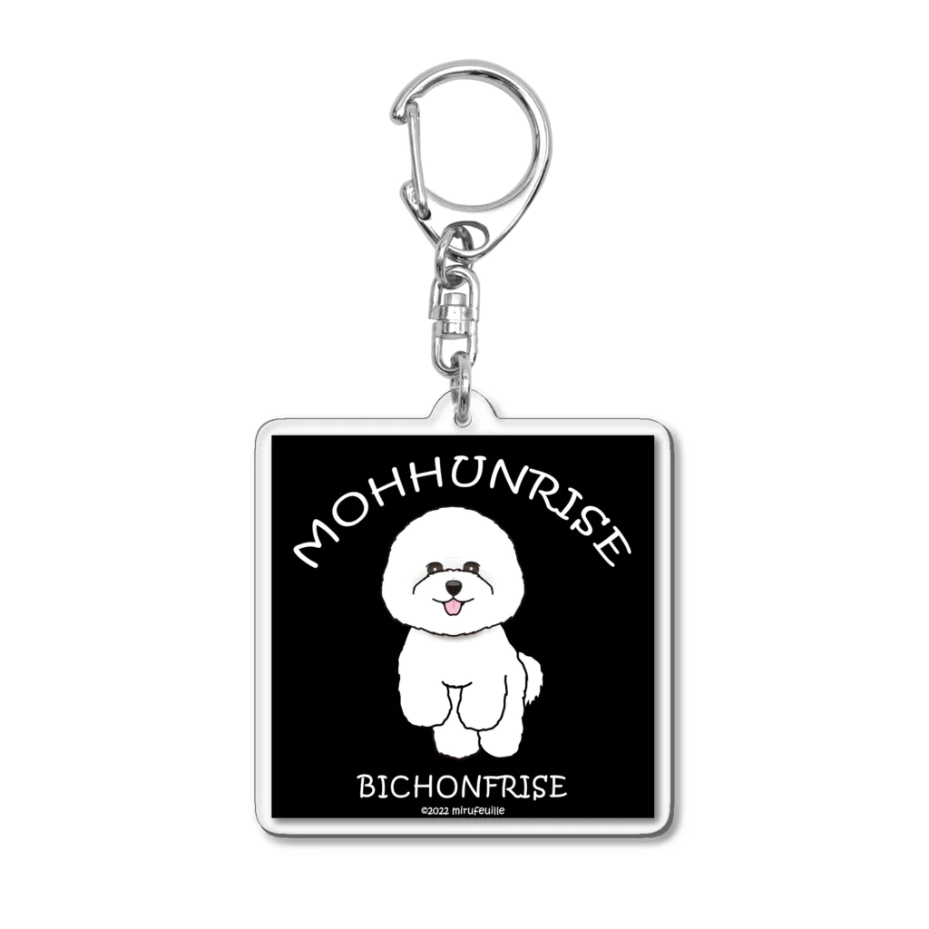 ミルフィーユ(Mirufeuille)のMOHHUNRISE(B) Acrylic Key Chain