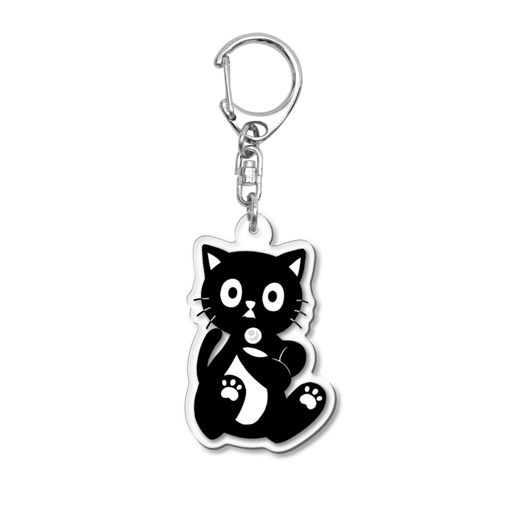 atelier PinoMiのkuro Acrylic Key Chain