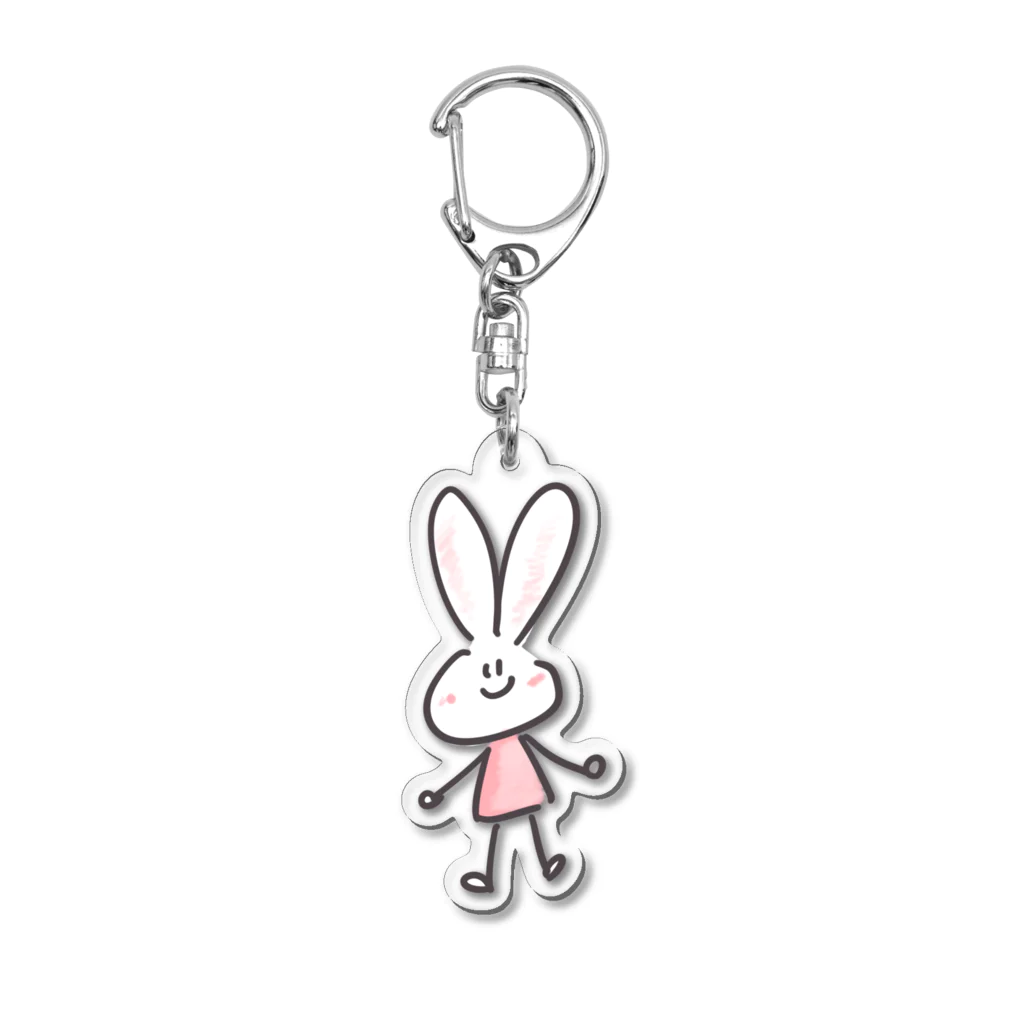 みるみあのうさたん Acrylic Key Chain