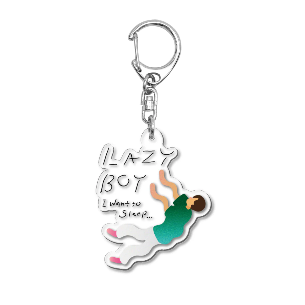 BON___のLAZY BOY  アクリルキーホルダー