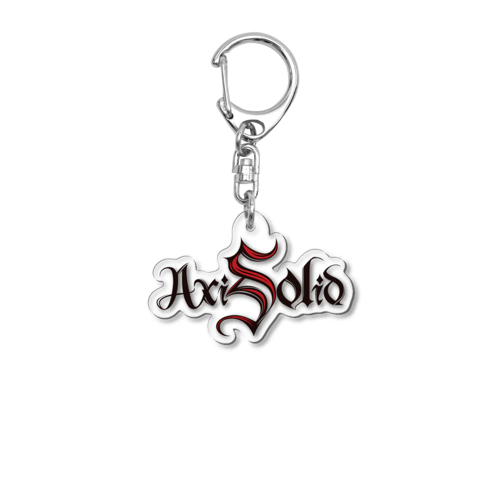 AxisolidのAxisolid key chain fob アクリルキーホルダー