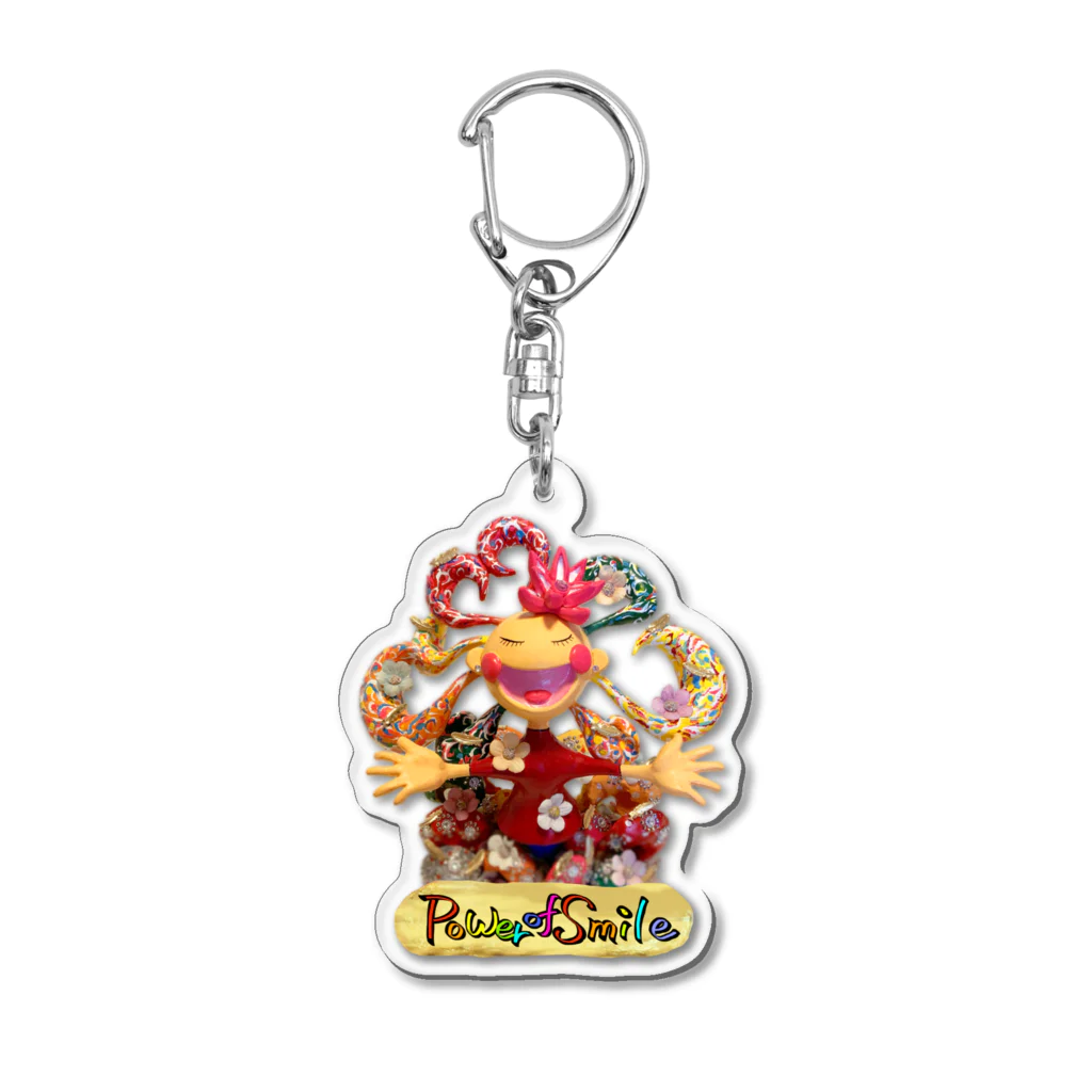 Power of Smile -笑顔の力-のPower of Smile Acrylic Key Chain