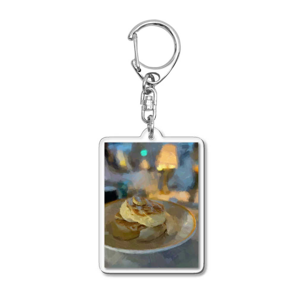 Tabetarinai Storeのpancake Acrylic Key Chain