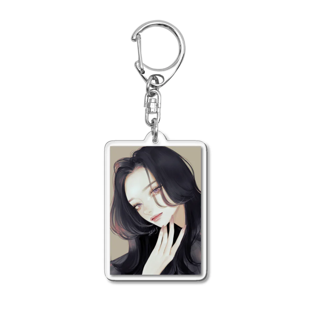 dahlia shop SUZURIのUntitled 9 Acrylic Key Chain