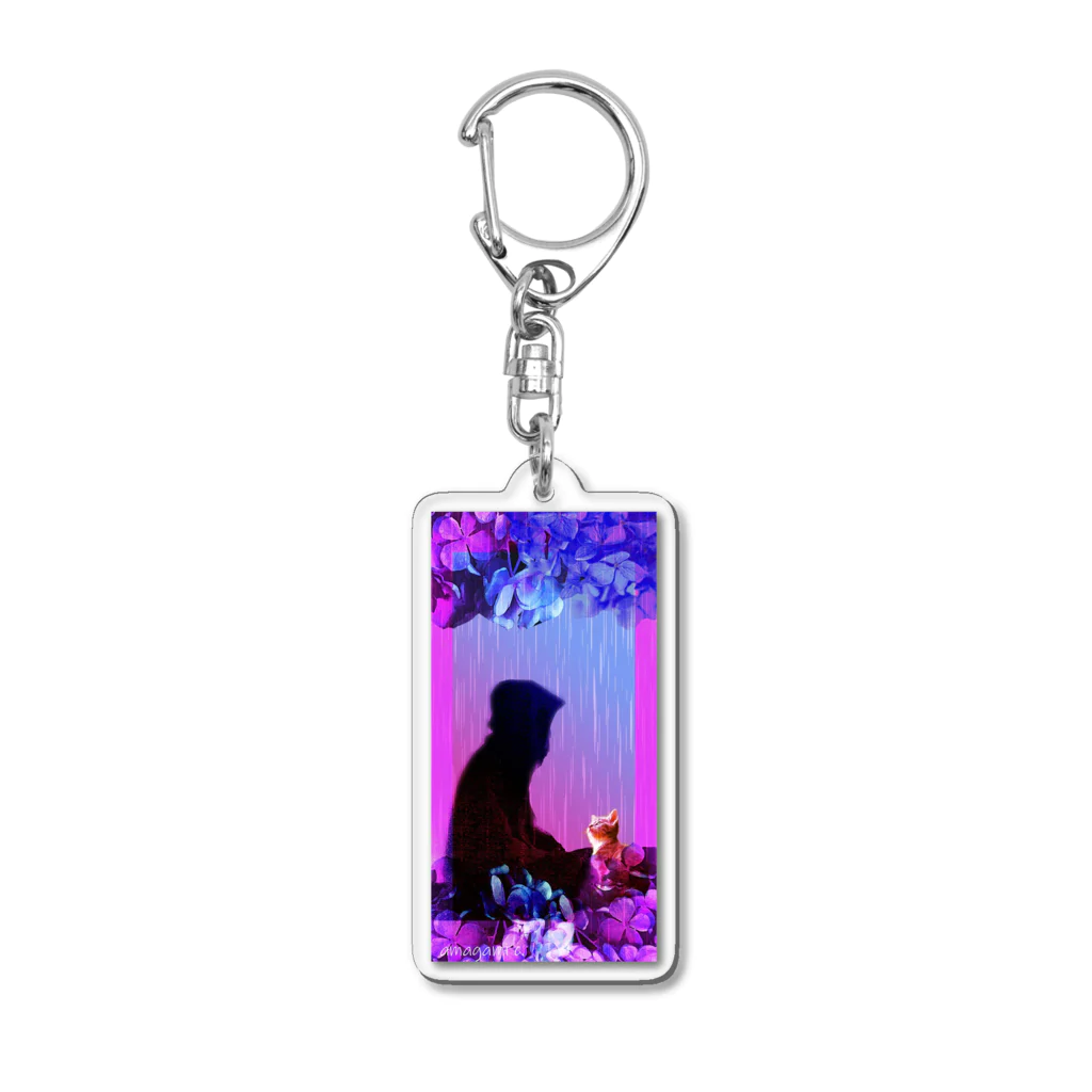 Laugh Rain LaboのLet's go home. Acrylic Key Chain